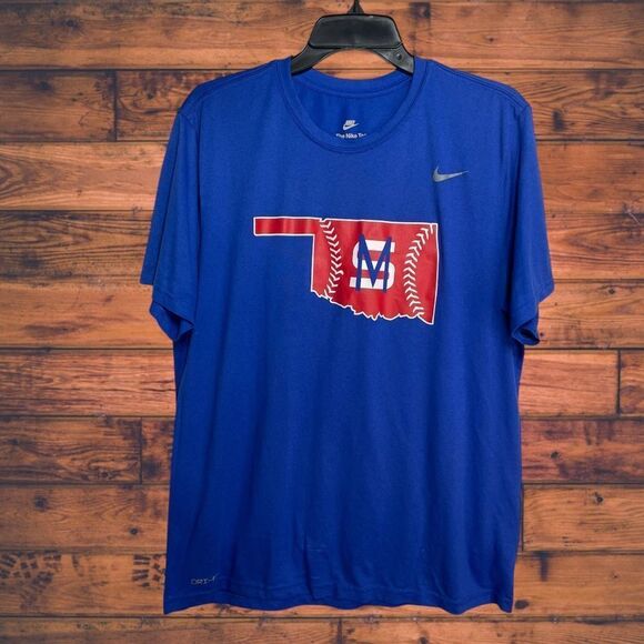 Nike Oklahoma Baseball The Nike Tee Shirt XL - Picture 1 of 6